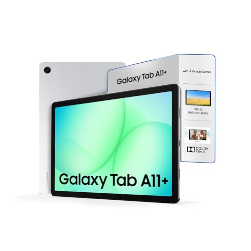 Samsung Galaxy Tab A11+ — 11" 90Hz AI Tablet with Dolby Quad Speakers