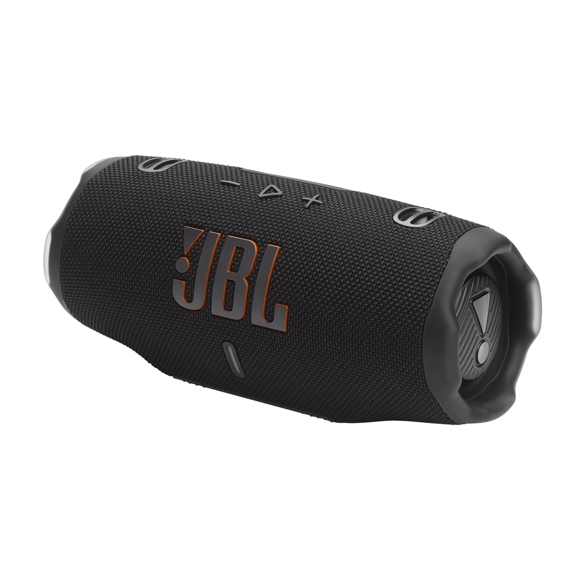 JBL Charge 6 Black — 3/4 view