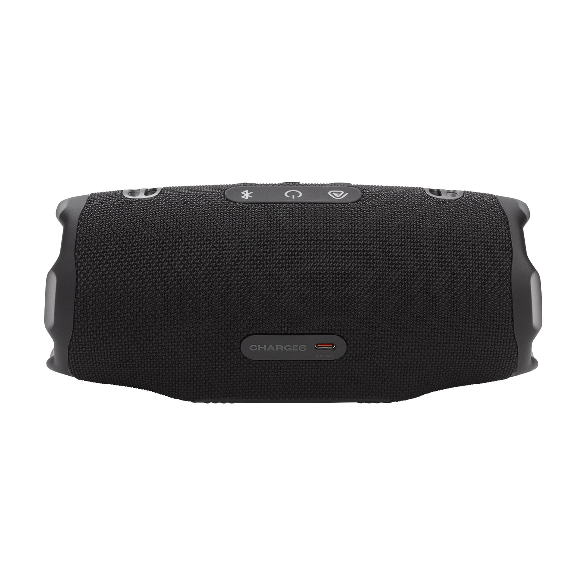 JBL Charge 6 Black — back view