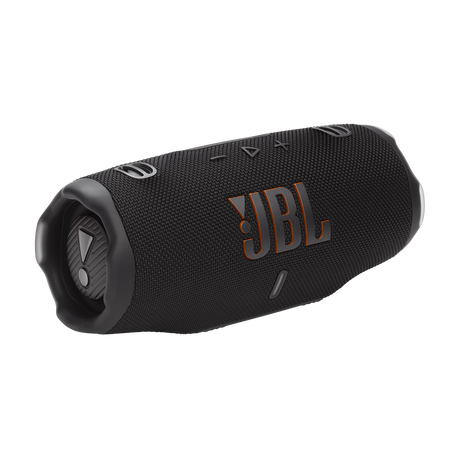 JBL Charge 6 Portable Bluetooth Speaker in Black — IP68 waterproof, 28-hour battery
