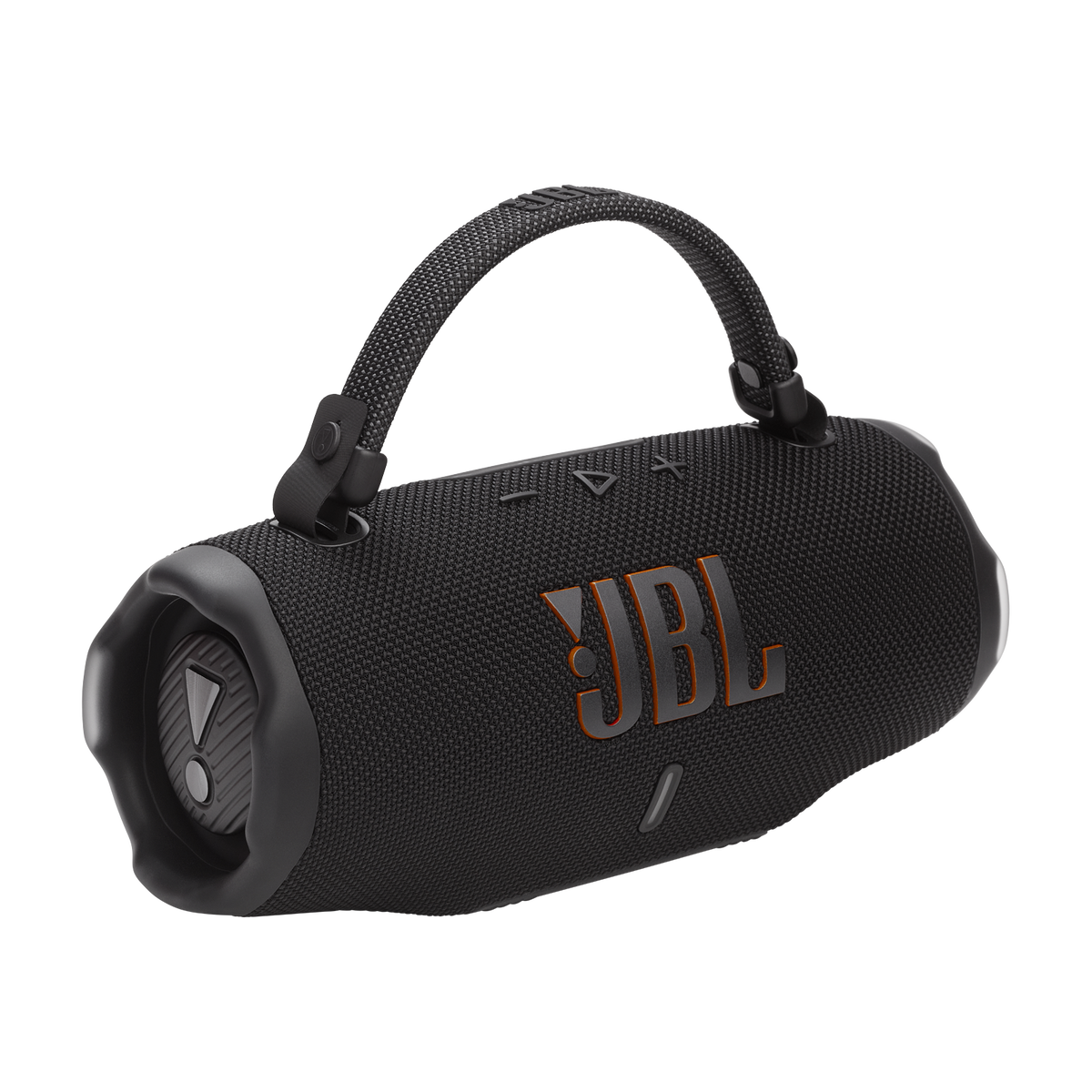 JBL Charge 6 Black — with removable handle strap