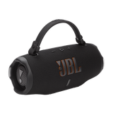 JBL Charge 6 Black — with removable handle strap