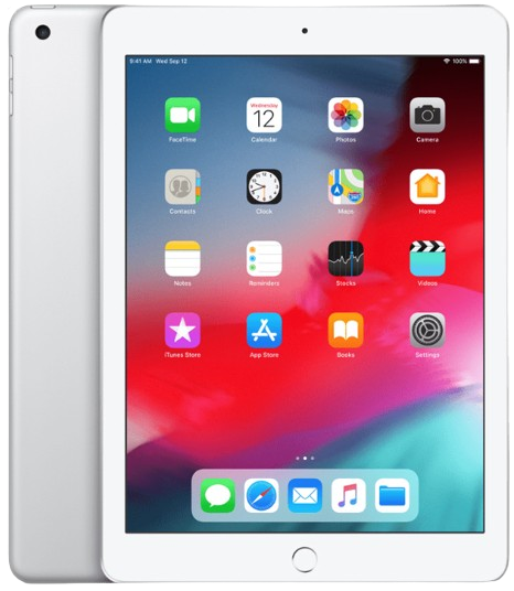iPad 6th Gen (2018) Wi-Fi Silver Color